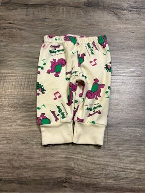 1993 Barney pajama bottoms